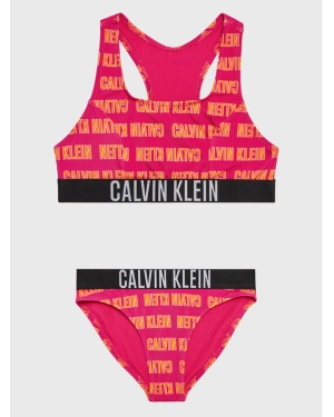 Calvin Klein Swimwear Strój kąpielowy KY0KY00035 Różowy