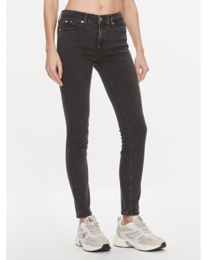 Calvin Klein Jeans Jeansy J20J222448 Czarny Skinny Fit