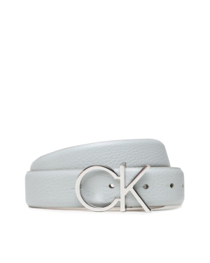 Calvin Klein Pasek Damski Re-Lock Ck Logo Belt K60K610413 Niebieski