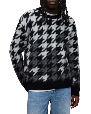 AllSaints sweter męski kolor czarny