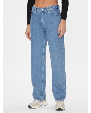 Calvin Klein Jeans Jeansy 90's J20J222440 Niebieski Straight Fit
