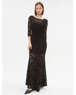 Rinascimento Sukienka wieczorowa CFC0115558003 Czarny Regular Fit