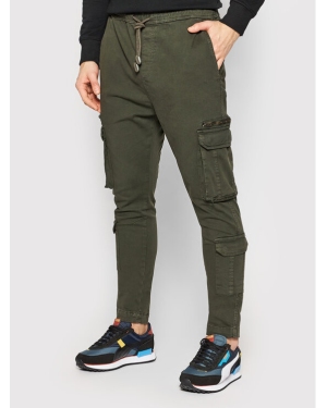 Brave Soul Spodnie materiałowe MTR-ASKERN Szary Regular Fit