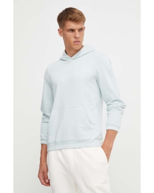 Calvin Klein Performance bluza dresowa Essentials kolor szary z kapturem gładka