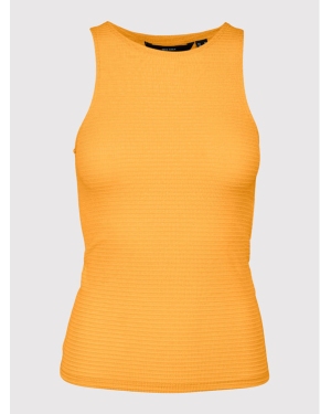 Vero Moda Top Jill 10262154 Pomarańczowy Regular Fit