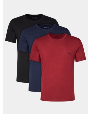 Hugo Komplet 3 t-shirtów T-Shirt Rn Triplet P 50480088 Niebieski Regular Fit