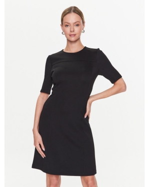 Calvin Klein Sukienka codzienna Technical Knit Mini Dress K20K205513 Czarny Regular Fit