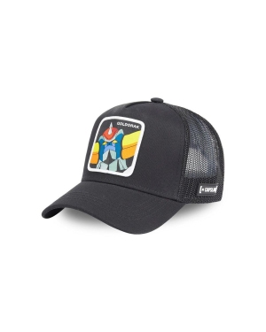 Capslab czapka Goldorak kolor czarny z aplikacją
