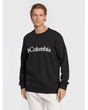 Columbia Bluza Logo Fleece Crew 1884931 Czarny Regular Fit