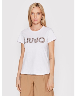 Liu Jo T-Shirt WF2303 J6308 Biały Regular Fit