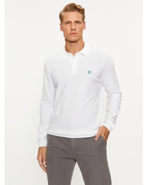 United Colors Of Benetton Polo 3089J3204 Biały Regular Fit
