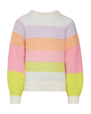 Vero Moda Girl Sweter 10291137 Kolorowy Regular Fit