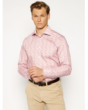 Eton Koszula 100000907 Różowy Slim Fit