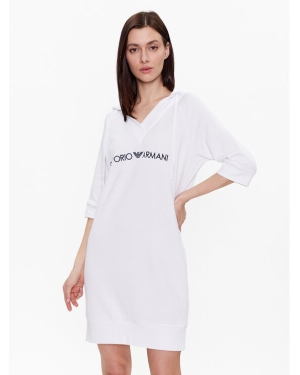 Emporio Armani Underwear Sukienka dzianinowa 164677 3R268 00010 Biały Regular Fit