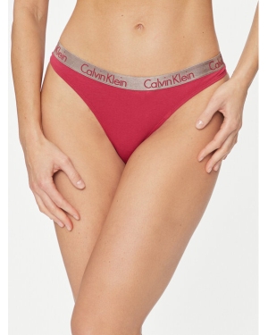 Calvin Klein Underwear Stringi 000QD3539E Czerwony