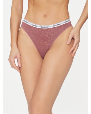 Calvin Klein Underwear Stringi 000QD5051E Różowy