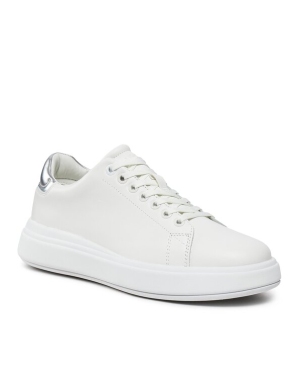 Calvin Klein Sneakersy Raised Cupsole Lace Up Lth Bt HW0HW02005 Pomarańczowy