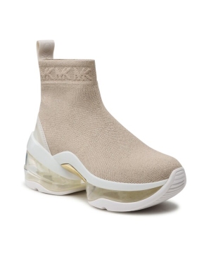 MICHAEL Michael Kors Sneakersy Olympia Bootie Extreme 43S3OLFS5D Beżowy