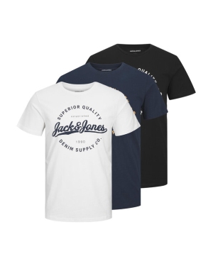 Jack&Jones Komplet 3 t-shirtów Tanli 12248235 Kolorowy Regular Fit