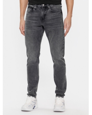 Calvin Klein Jeans Jeansy J30J324196 Szary Slim Taper Fit