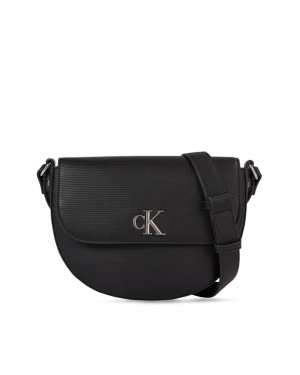 Calvin Klein Jeans Torebka Minimal Monogram Saddle Bag22 T K60K611226 Czarny