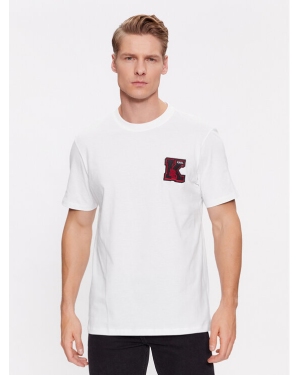 KARL LAGERFELD T-Shirt 240M2204 Biały Regular Fit