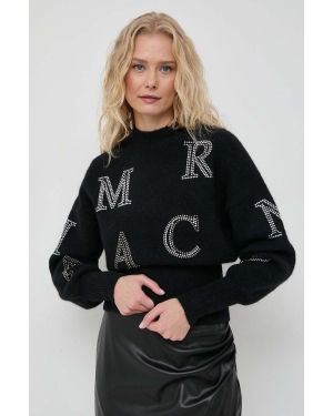 Marciano Guess sweter wełniany damski kolor czarny