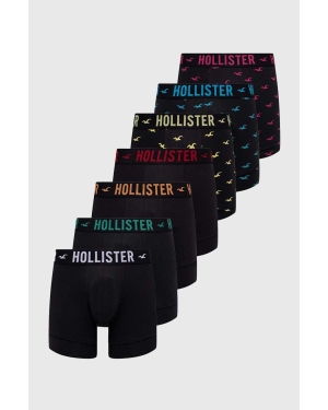 Hollister Co. bokserki 7-pack męskie kolor czarny