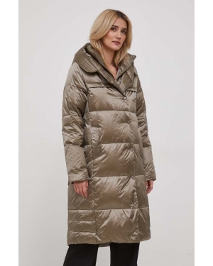 Tiffi kurtka puchowa damska kolor beżowy zimowa