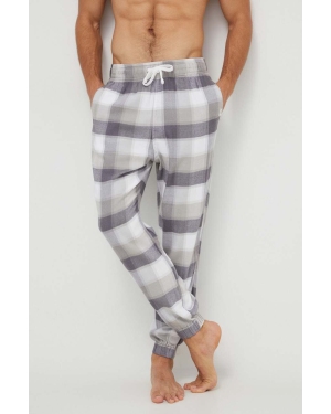 Hollister Co. spodnie piżamowe 2-pack męskie kolor szary wzorzysta