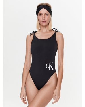 Calvin Klein Swimwear Strój kąpielowy Gift Pack KW0KW02087 Czarny