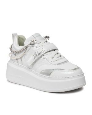 KARL LAGERFELD Sneakersy KL63544 Biały