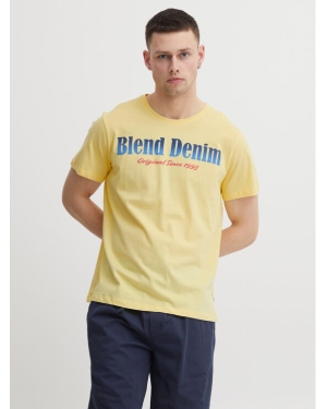 Blend T-Shirt 20715332 Żółty Regular Fit