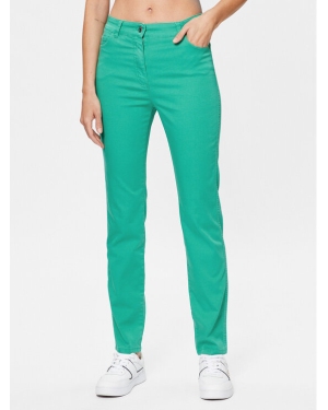 Olsen Spodnie materiałowe Mona 14000620 Zielony Slim Fit