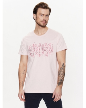 Guess T-Shirt M3GI15 K8FQ4 Różowy Regular Fit