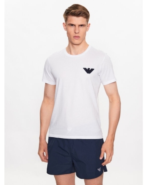 Emporio Armani T-Shirt 211818 3R483 00010 Biały Regular Fit