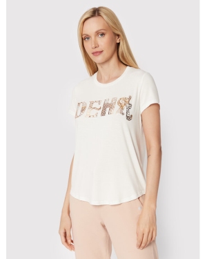Deha T-Shirt B74492 Beżowy Regular Fit