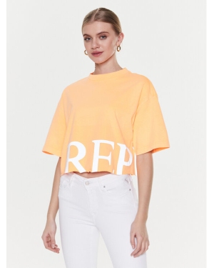Replay T-Shirt W3798A.000.23188G Pomarańczowy Relaxed Fit