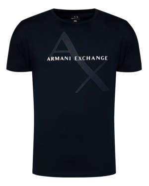 Armani Exchange T-Shirt 8NZT76 Z8H4Z 1510 Granatowy Regular Fit