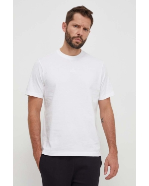 adidas t-shirt bawełniany męski kolor beżowy gładki IN3161
