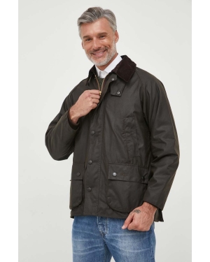Barbour kurtka bawełniana Classic Bedale Wax Jacket kolor brązowy przejściowa MWX0010