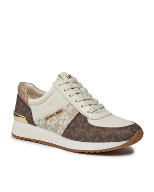 MICHAEL Michael Kors Sneakersy Allie Trainer 43H3ALFS1B Beżowy