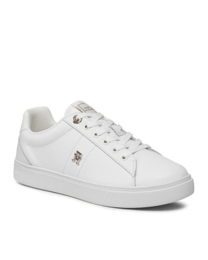 Tommy Hilfiger Sneakersy Essential Elevated Court Sneaker FW0FW07685 Biały