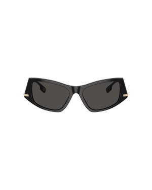 Burberry okulary przeciwsłoneczne damskie kolor czarny