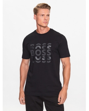 Boss T-Shirt 50495735 Czarny Regular Fit