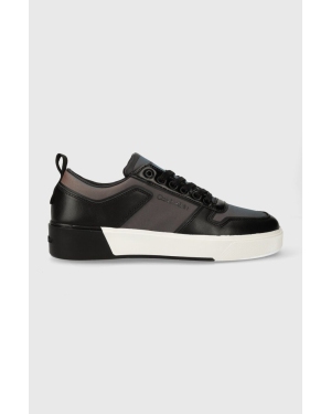 Calvin Klein sneakersy LOW TOP LACE UP W/ HEATBOND PET kolor czarny HM0HM01290