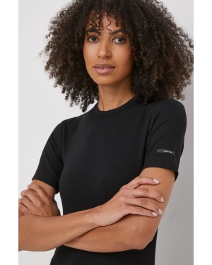 Calvin Klein t-shirt damski kolor czarny