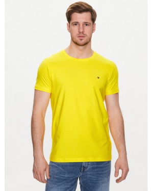 Tommy Hilfiger T-Shirt MW0MW10800 Żółty Extra Slim Fit