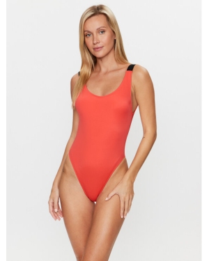 Calvin Klein Swimwear Strój kąpielowy KW0KW01995 Czerwony