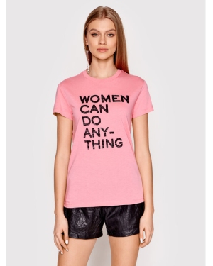Zadig&Voltaire T-Shirt Walk Women JWTS00049 Różowy Regular Fit
